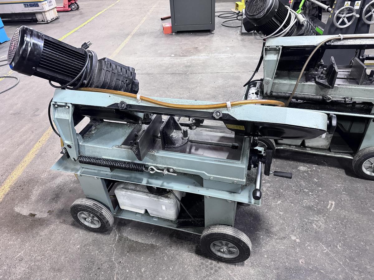 Used 7" X 12", KING, KC-712GH, HORIZONTAL BANDSAW, 2021