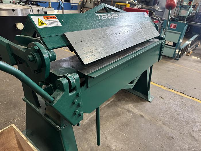 Used 12 GA. X 48" TENNSMITH, BOX & PAN FINGER BRAKE - 2019