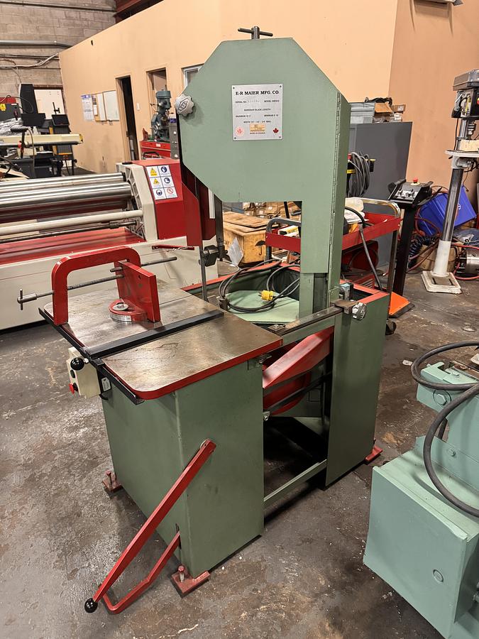 Used ER MAIER, KM1012, ROLL-IN BANDSAW
