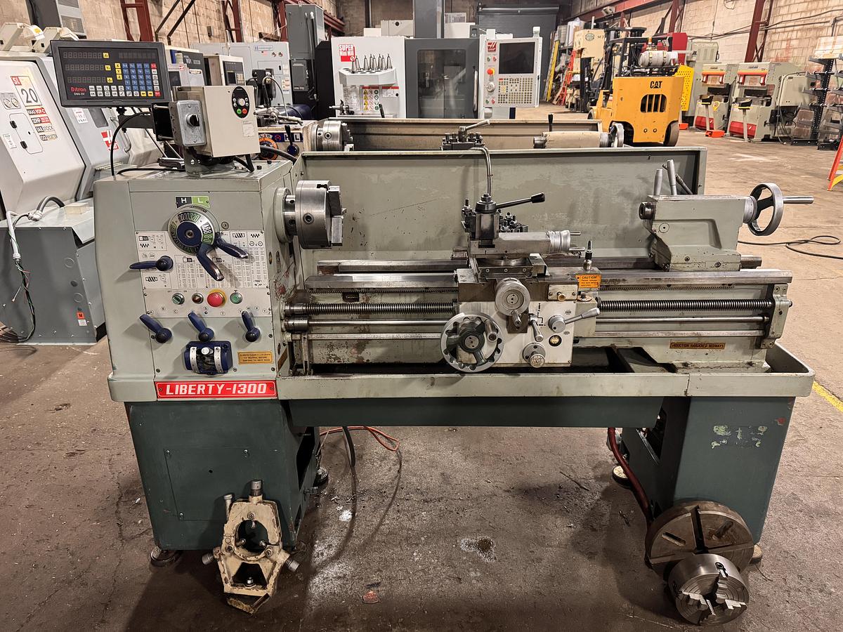 Used 13" X 40", LIBERTY, TOOLROM LATHE