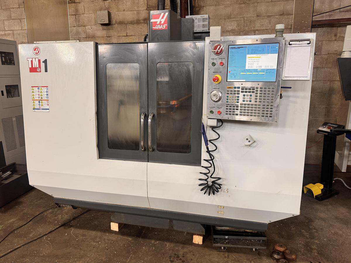 Used 30"X, 16"Y, 16"Z, HAAS, TM-1, 2012, CNC VERTICAL MILLING MACHINE