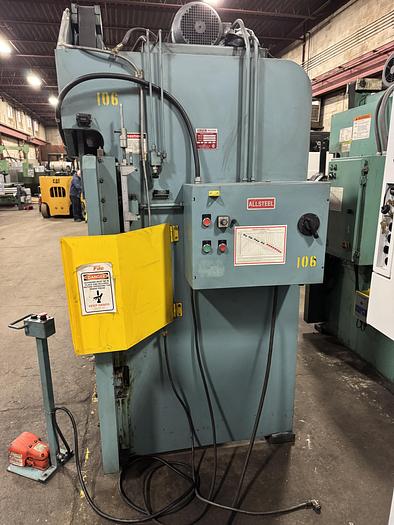 Used 65 TON X 8', ALLSTEEL, HYDRAULIC PRESS BRAKE 65-8