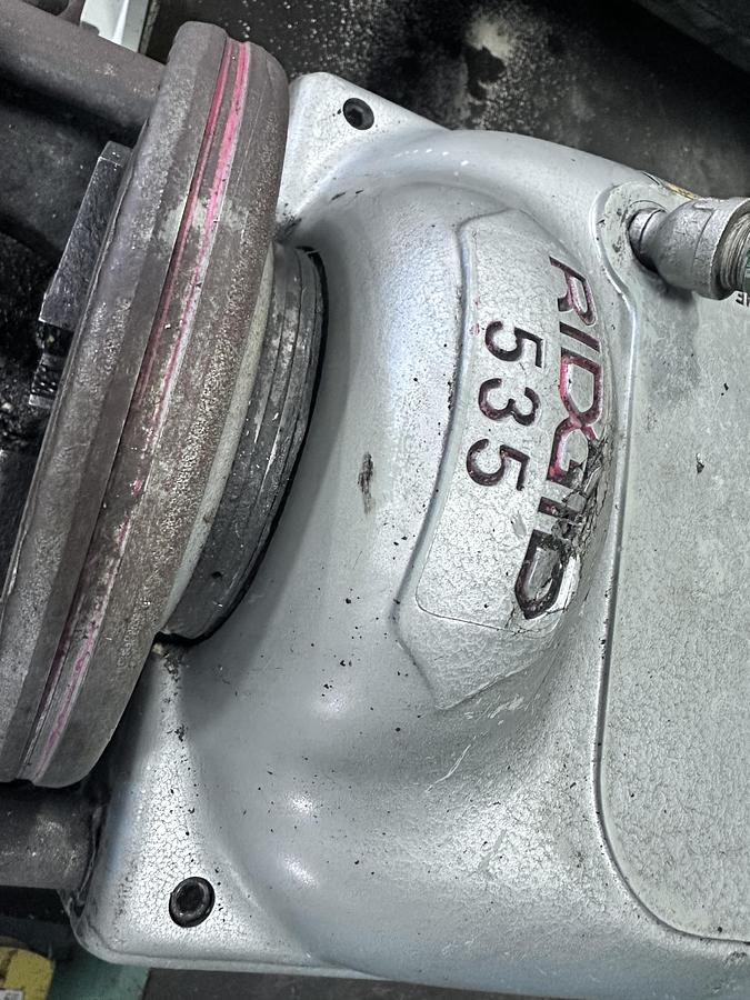 Used RIGID, MODEL 535, PIPE THREADING MACHINE