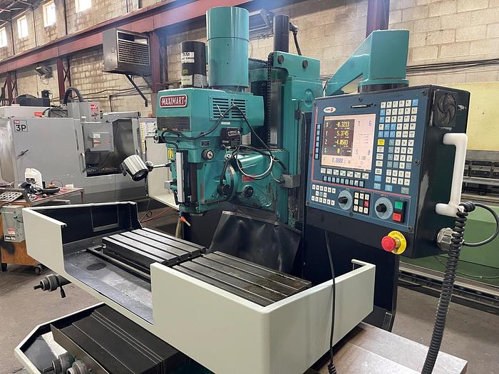 Used 16" X 62" MAXIMART, CNC VERTICAL MILLING MACHINE