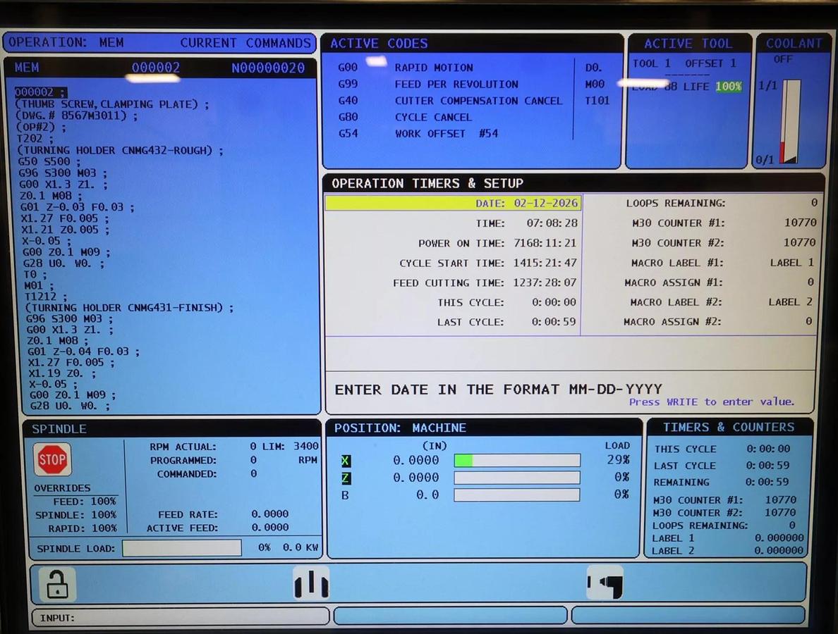 Used HAAS, ST-25, 2017, CNC LATHE