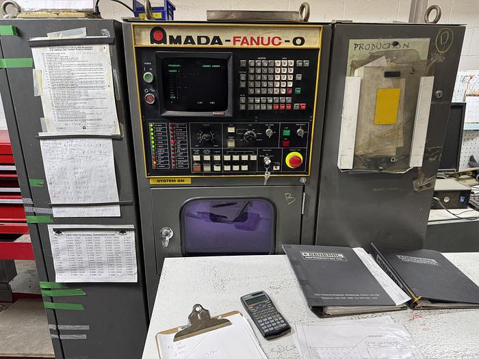 Used 33 TON AMADA OCTO 334 CNC TURRET PUNCH