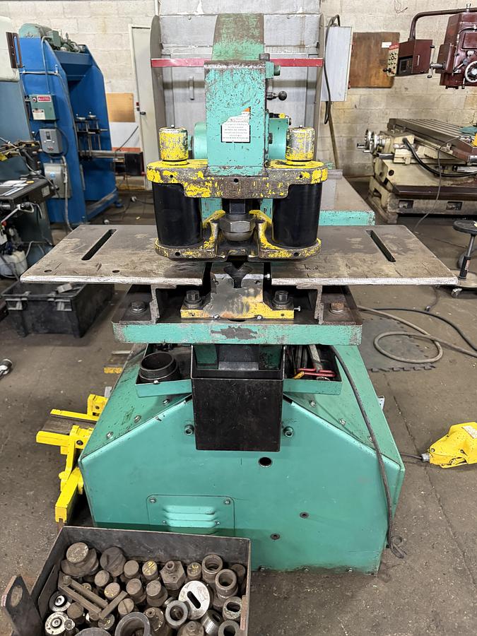 Used 90 TON, PIRANHA P90 HYDRAULIC IRONWORKER -2012