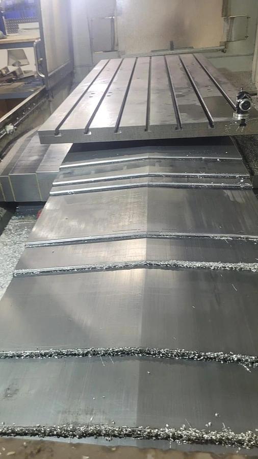 Used 84"X, 40"Y, 30"Z, HAAS, VF-9, 2014, CNC VERTICAL MACHINING CENTER WITH 4TH AXIS ROTARY TABLE