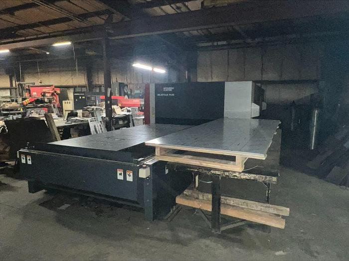 Used 4500-Watt Mitsubishi ML-3015 eX Plus CO2 laser system Manufactured in June of 2015