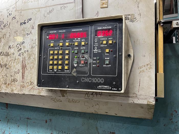 Used 120 TON x 12' ALLSTEEL CNC HYDRAULIC PRESS BRAKE