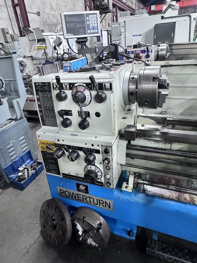 18" X 40", POWERTURN, TOOLROOM LATHE