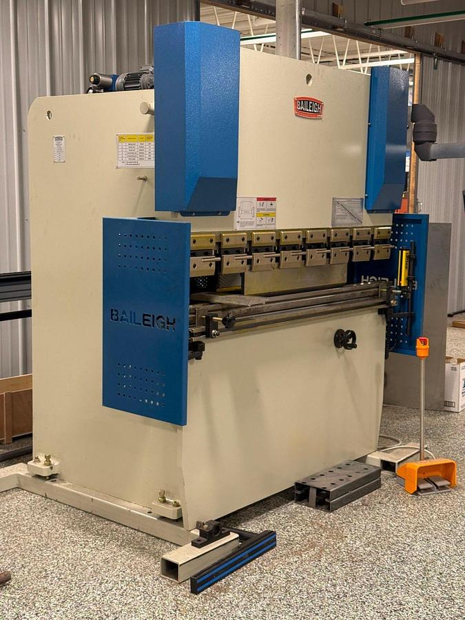 Used 33 TON X 63", BAILEIGH, MODEL BP-3305CNC, HYDRAULIC CNC PRESS BRAKE, 2023