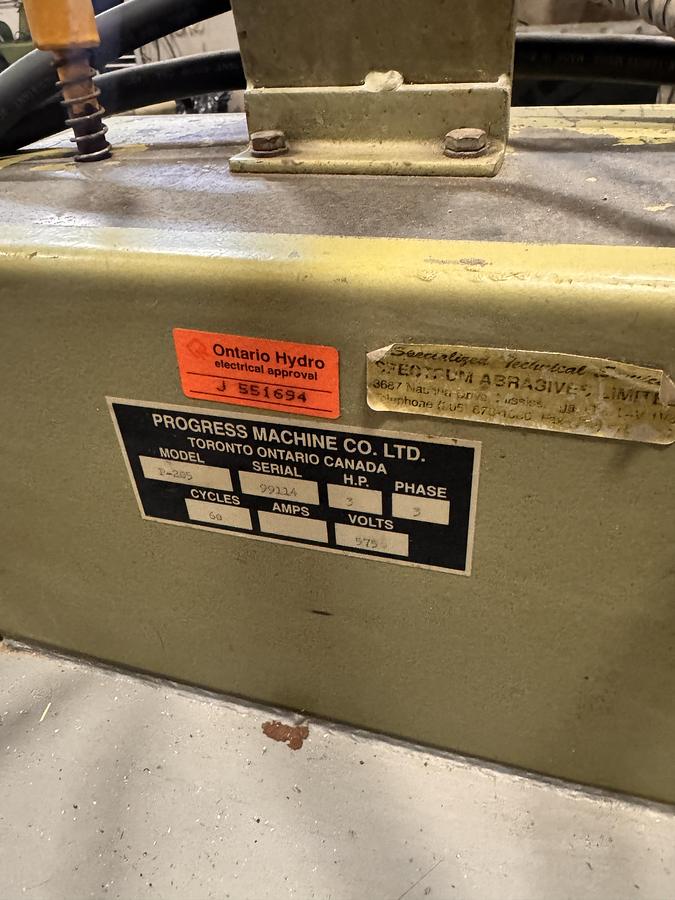 Used PROGRESS, GRINDER/BUFFER
