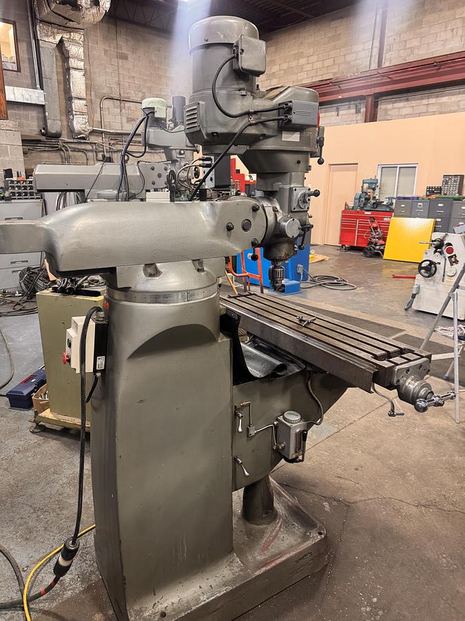 Used 9" X 42", FIRST, LC-1-1/2VS, VERTICAL MILLING MACHINE