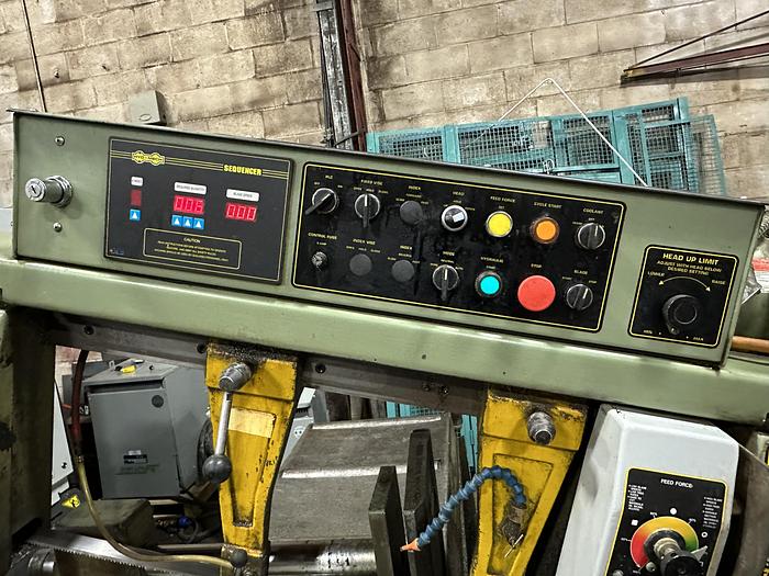 Used 13" X 18" HYD-MECH, S20P, SEMI-AUTOMATIC HYDRAULIC HORIZONTAL BANDSAW