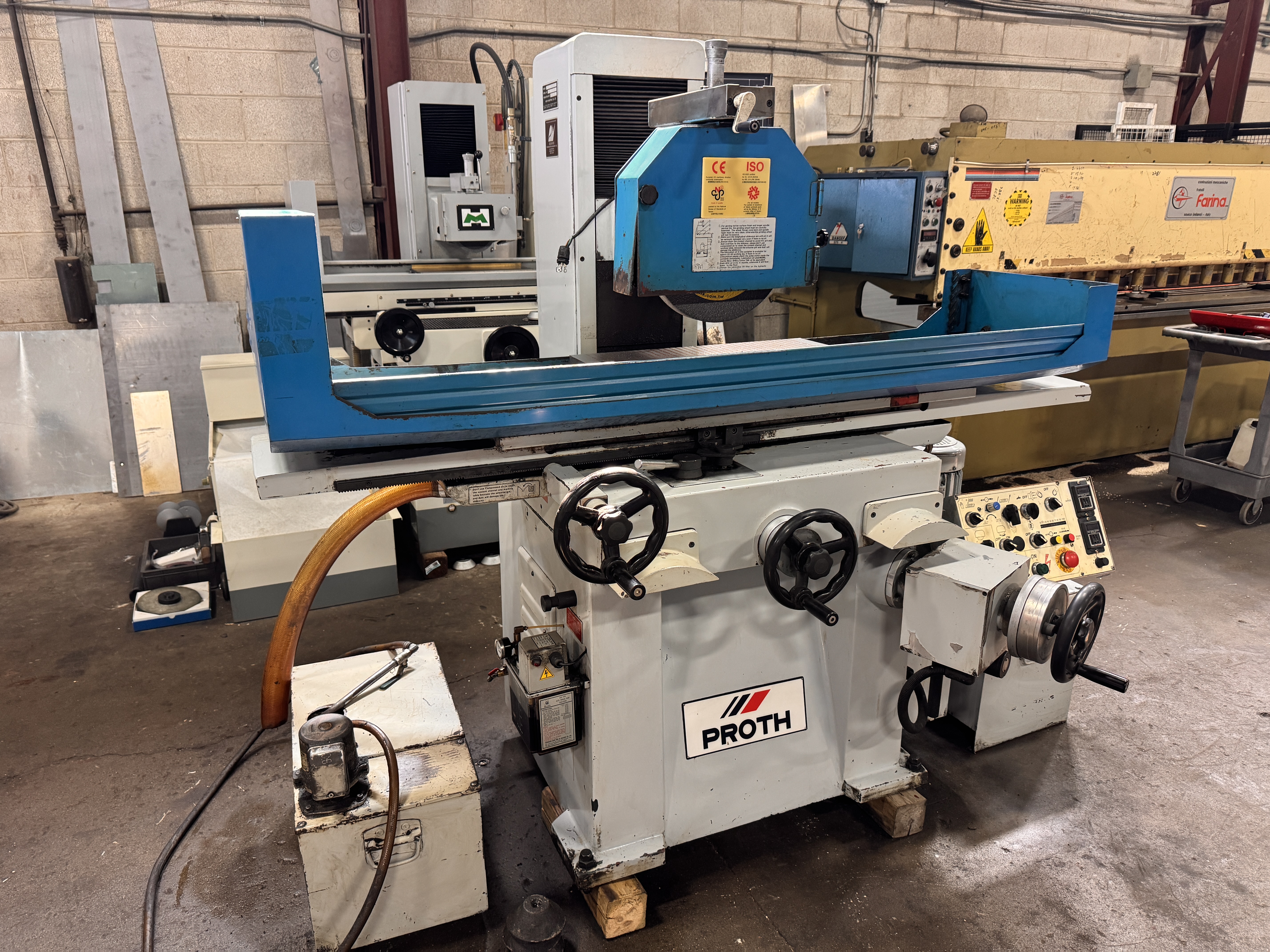 Used 12" X 24" PROTH, PSGS-3060AH HYDRAULIC SURFACE GRINDER