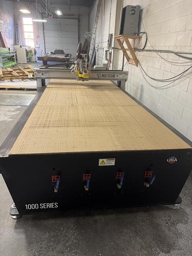 Used 60" X 192" MULTICAM, 1000 SERIES,  CNC ROUTER, 2019