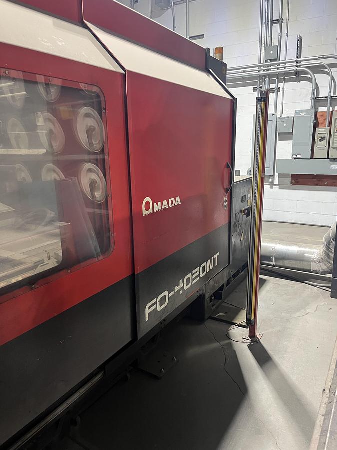 Used 6' X 13', 4KW, AMADA, FO-4020NT, CNC LASSER - 2004