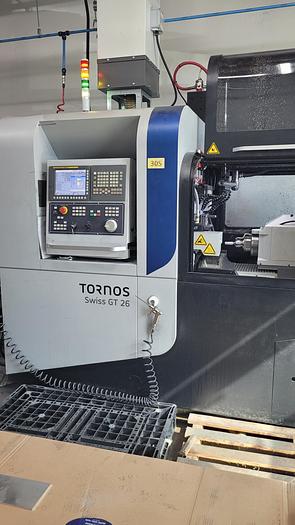 Used TORNOS, MODEL GT26, 2020, SWISS CNC LATHE