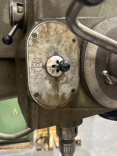 Used 7' ARM, NOVISA RADIAL ARM DRILL