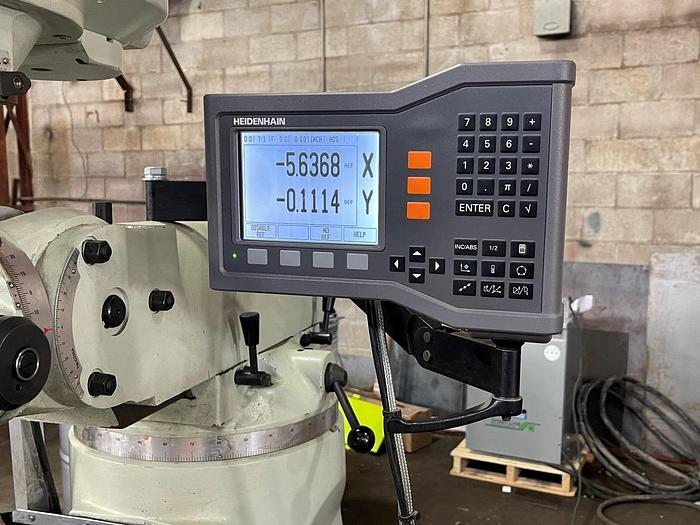 Used 9" X 42", FIRST, LC-1-1/2 VS, VERTICAL MILLING MACHINE