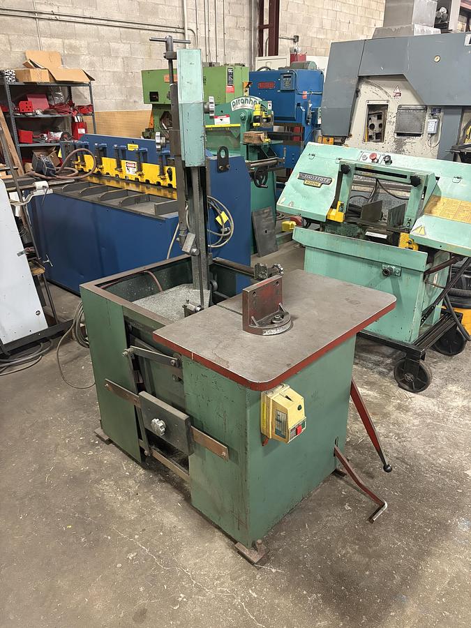 Used E-R MAIER, KM1012, ROLL IN BAND SAW