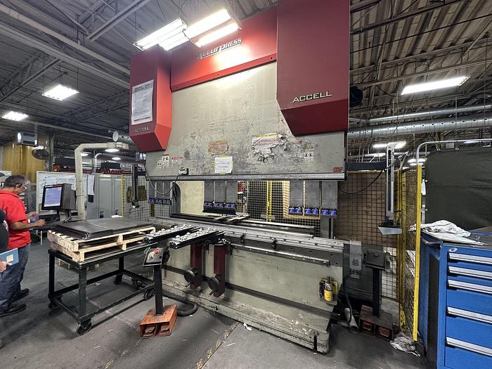 Used 485 TON X 10', ACCURPRESS ACCELL CNC PRESS BRAKE- 2009