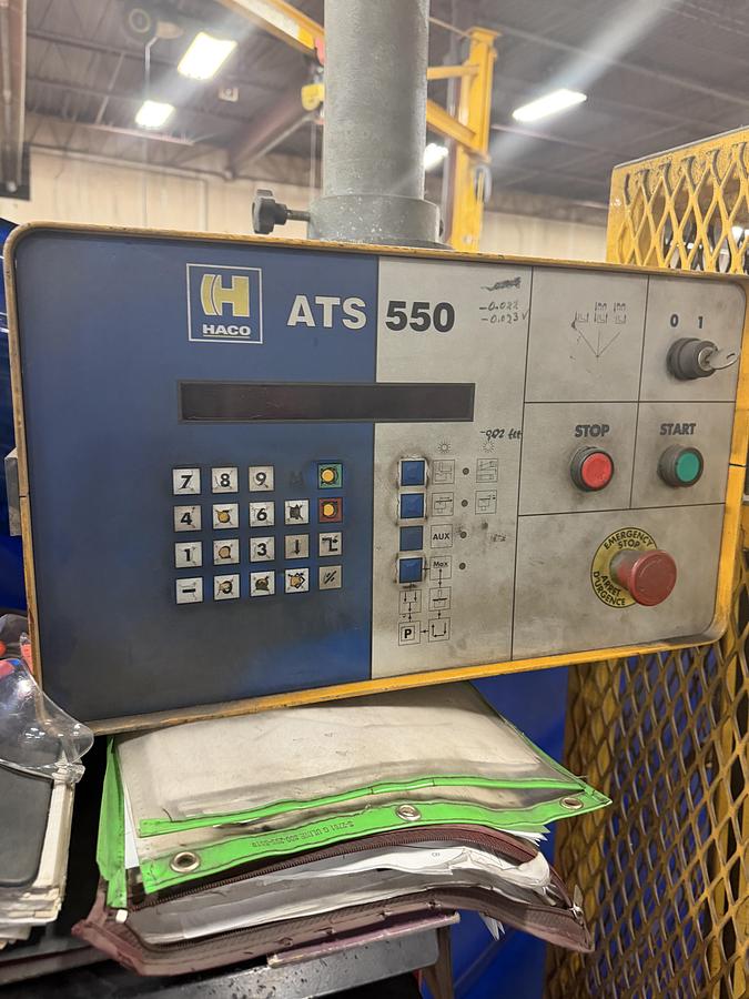 Used  HACO 165 TON X 12' CNC HYDRAULIC PRESS BRAKE