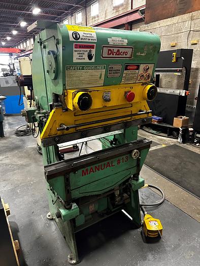 Used 12 TON X 36", DIACRO, HYDRA MECHANICAL PRESS BRAKE