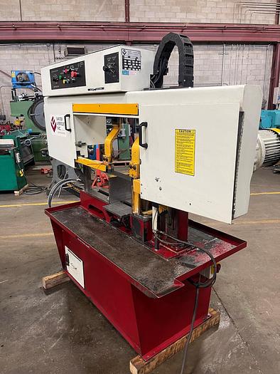 Used 14" x 19", BAXTER, SEMI-AUTOMATIC HORIZONTAL BANDSAW