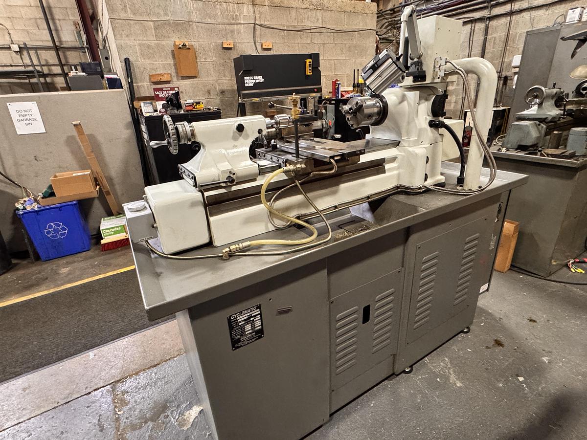 Used 11" x 18", CYCLEMATIC, 2017, CTL-618e, PRECISION TOOLROOM LATHE