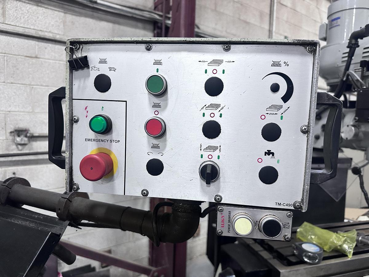 Used 10" X 50" FIRST, LC-185VS, VERTICAL MILLING MACHINE - 2012