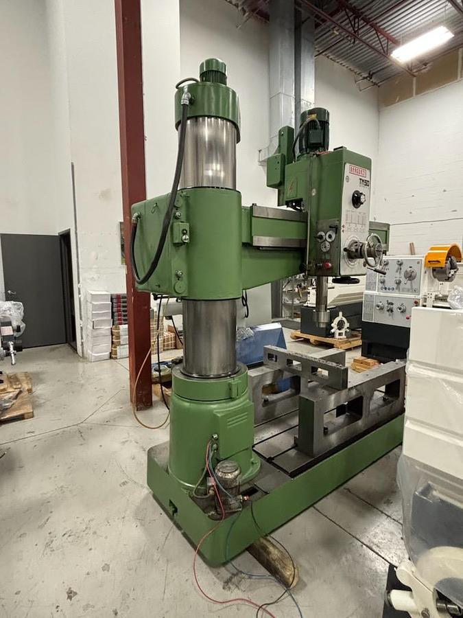 Used 5' ARM, BERGONZI, MODEL TM50/1600, RADIAL ARM DRILL