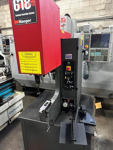 Used 6 TON, HAEGER INSERTION PRESS