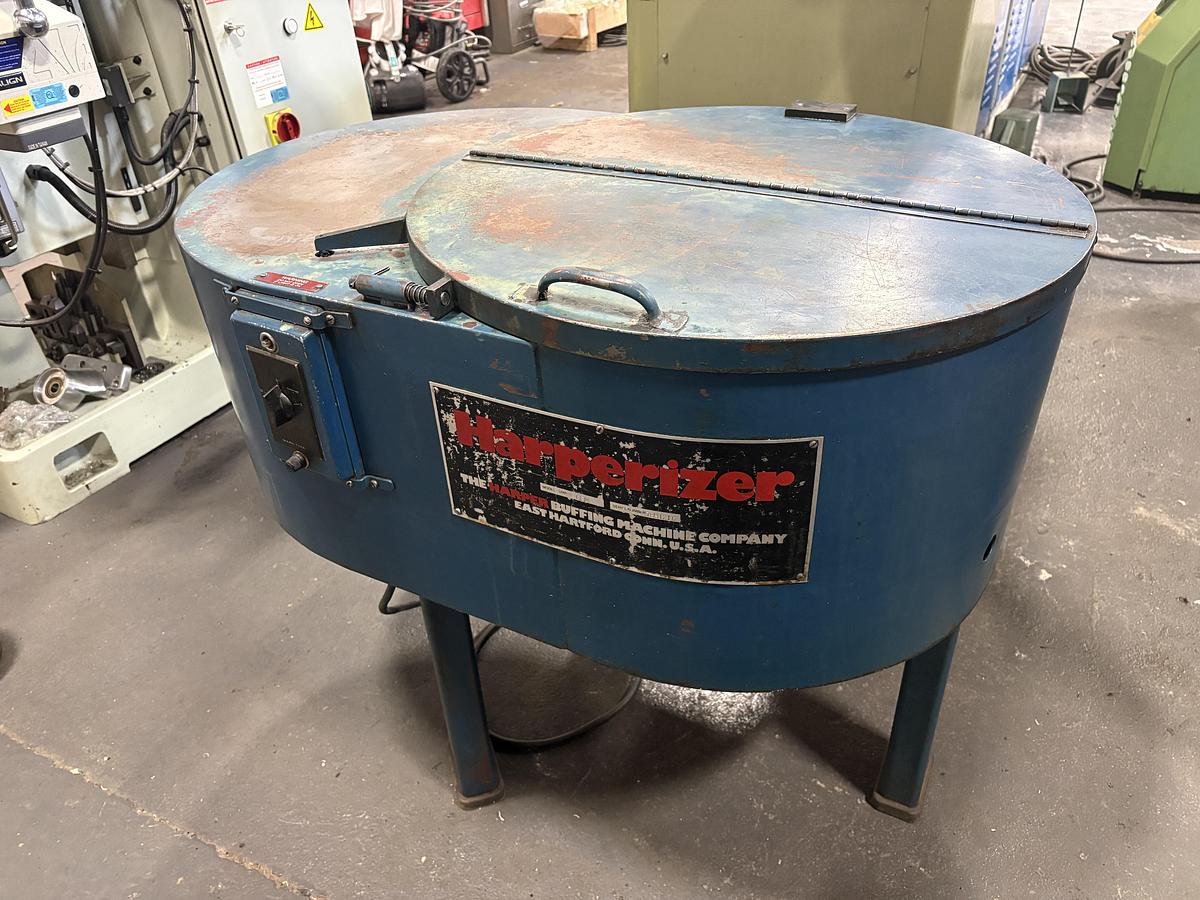 Used HARPERIZER, GEM, STANDARD SURFACE FINISHING MACHINE
