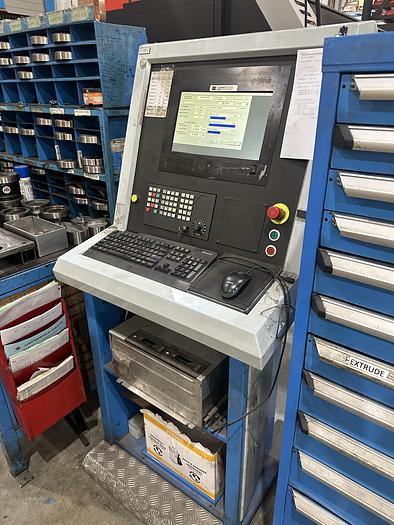 Used 23 TON, FINN-POWER, MODEL E5U, CNC TURRET PUNCH, 2001