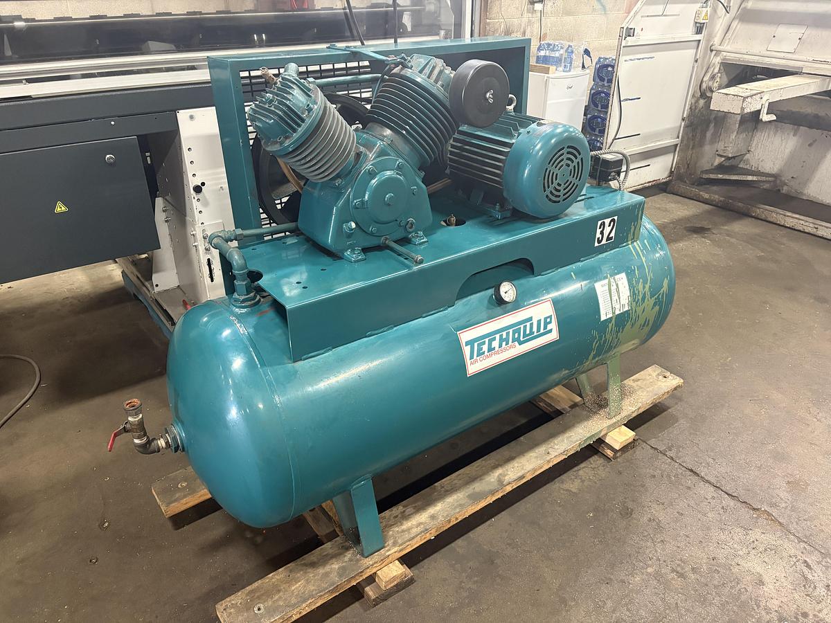 Used TECHQUIP, 10 HP AIR COMPRESSOR