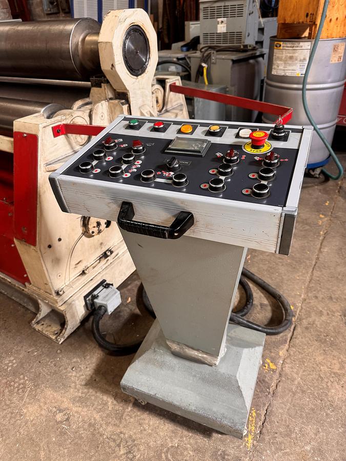 Used 1/2" X 8', AKYAPAK, 4-ROLL PLATE BENDING ROLLS