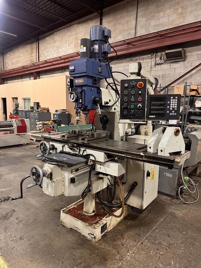 Used 14-1/2" X 58", PHOEBUS,  VERTICAL & HORIZONTAL MILLING MACHINE