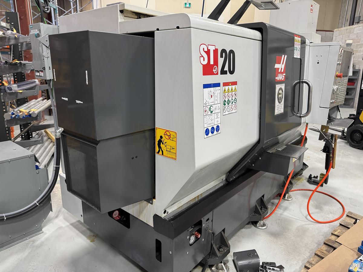 Used HASS, MODEL ST-20, CNC LATHE, 2018