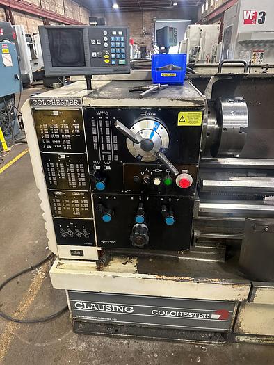 Used 15" X 50" COLCHESTER CLAUSING, TOOLROOM LATHE