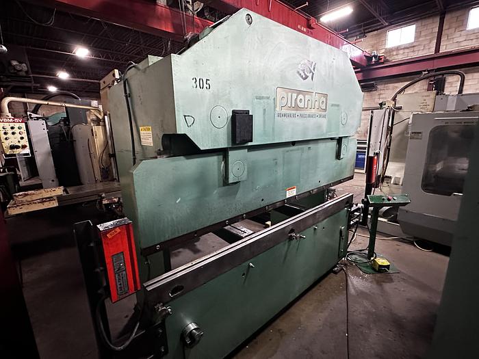 Used 65 TON X 8', PIRANHA, HYDRAULIC PRESS BRAKE