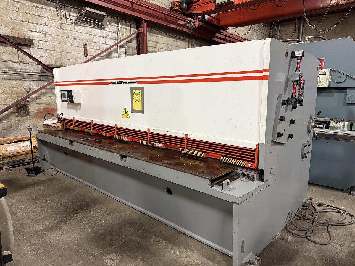 Used 1/2" X 12' MASTEEL, 2016, HYDRAULIC SHEAR