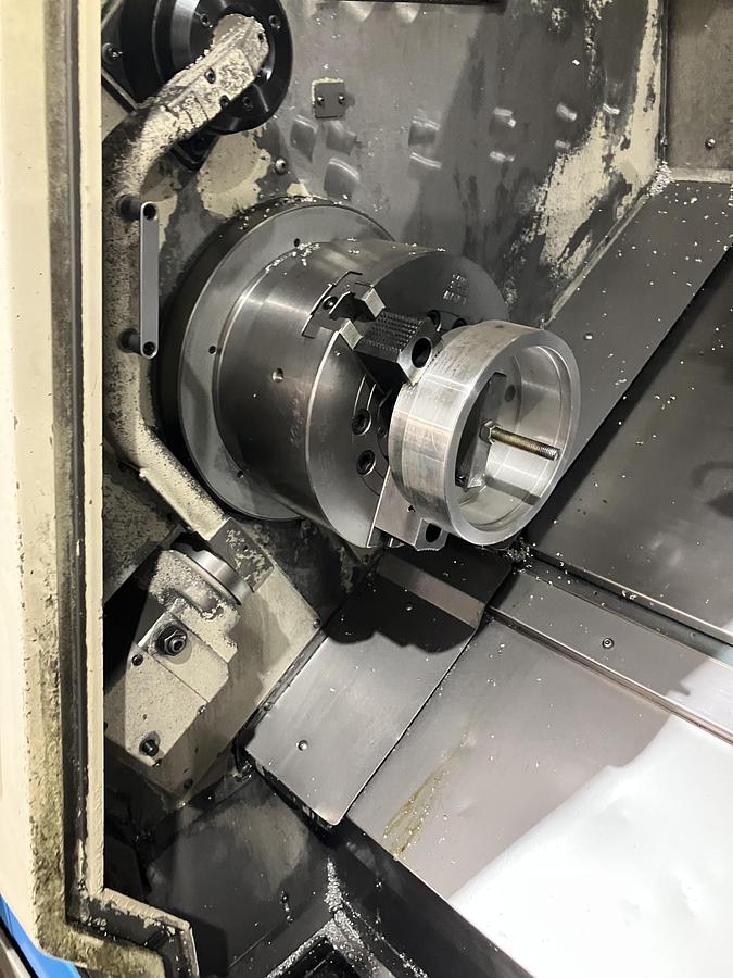 Used OKUMA CAPTAIN 470M CNC TURNING CENTER W/MILLING & TAILSTOCK, NEW 2003