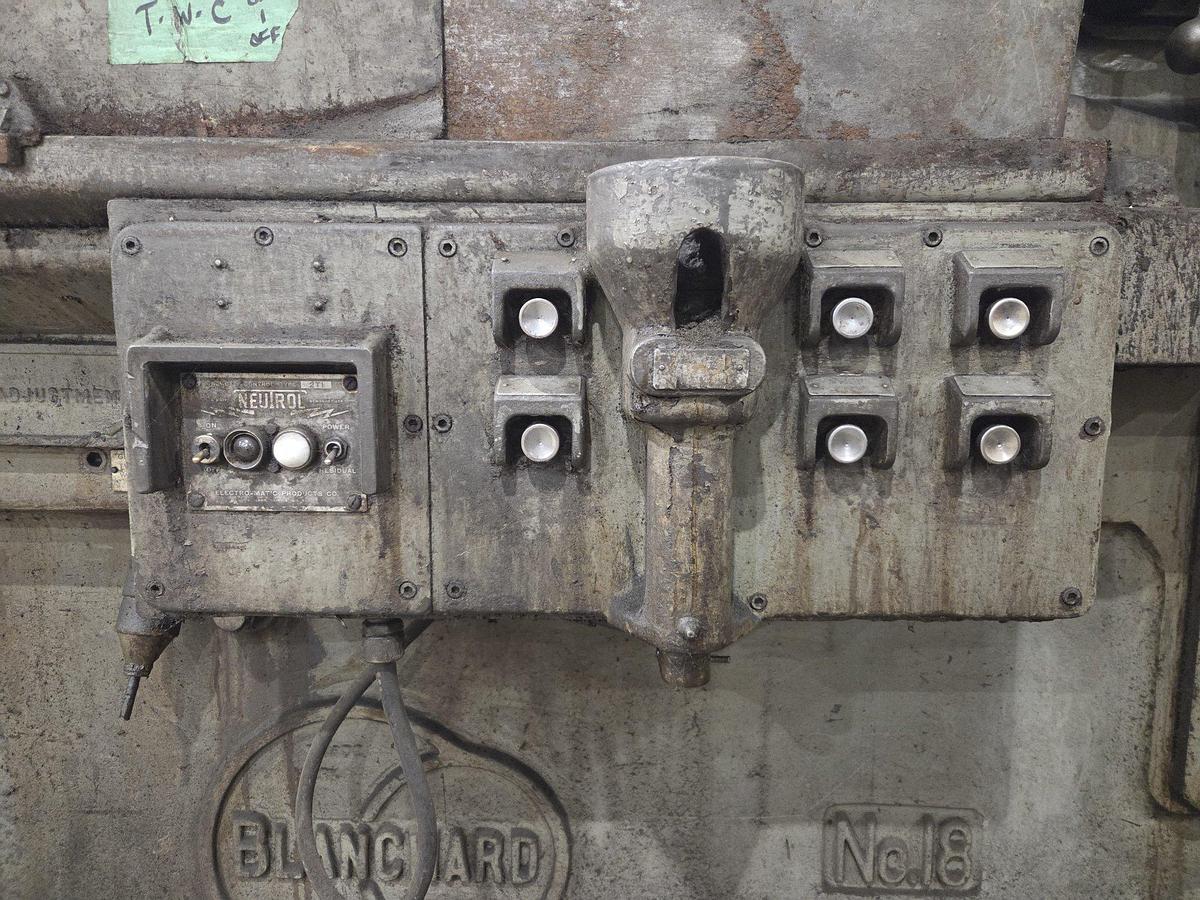 Used BLANCHARD 42" VERTICAL SPINDLE ROTARY SURFACE GRINDER