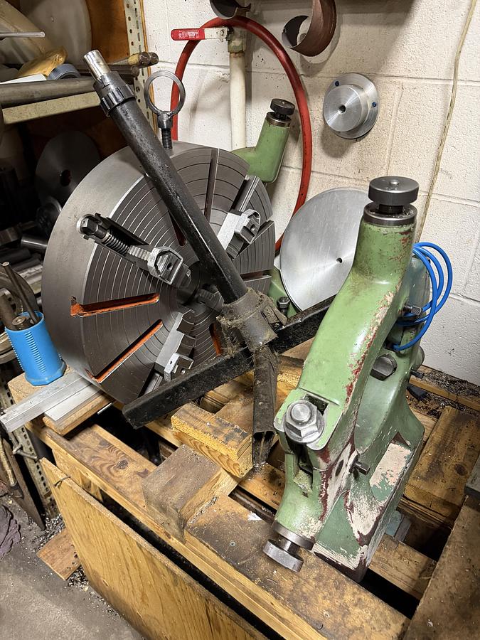 Used 24" x 120" POTISJE MANUAL ENGINE LATHE