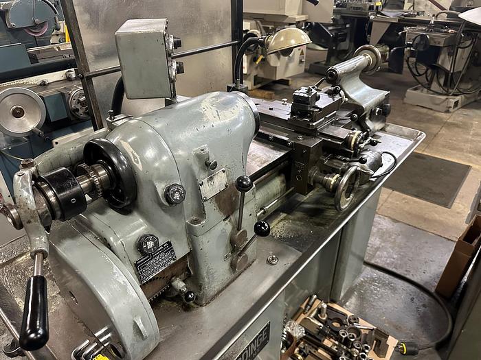 Used 11" X 18", HARDINGE, MODEL HLV-H, SUPER PRECISION TOOLROOM LATHE