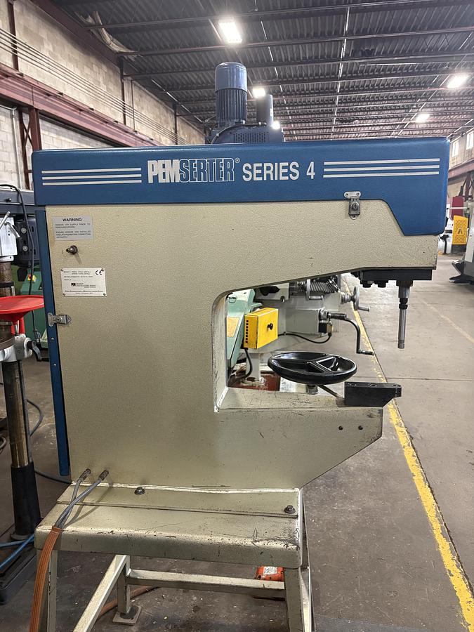 Used 6 Ton, Pemserter Series 4, Insertion Press