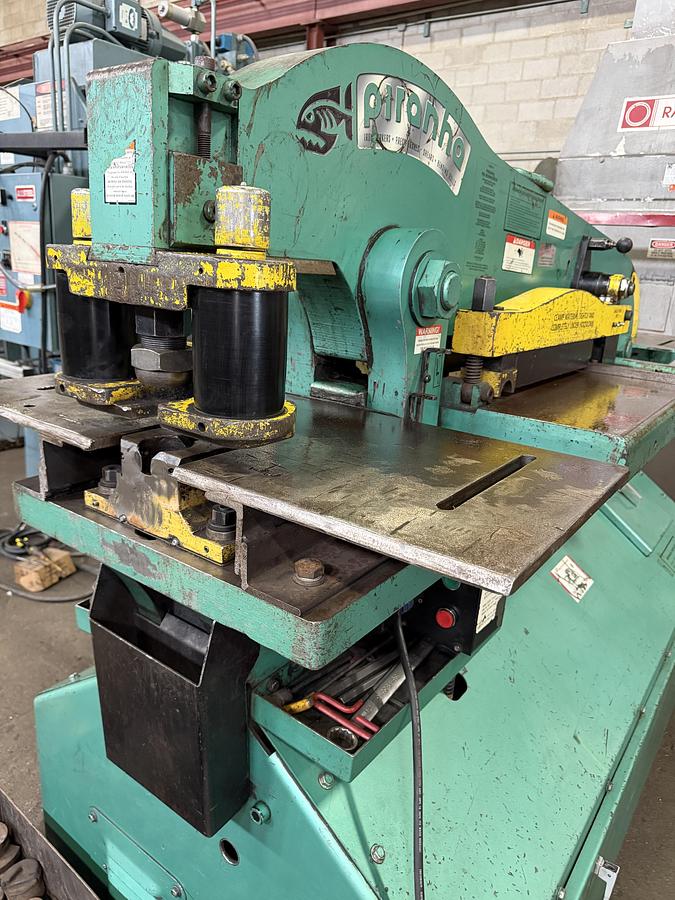 Used 90 TON, PIRANHA P90 HYDRAULIC IRONWORKER -2012
