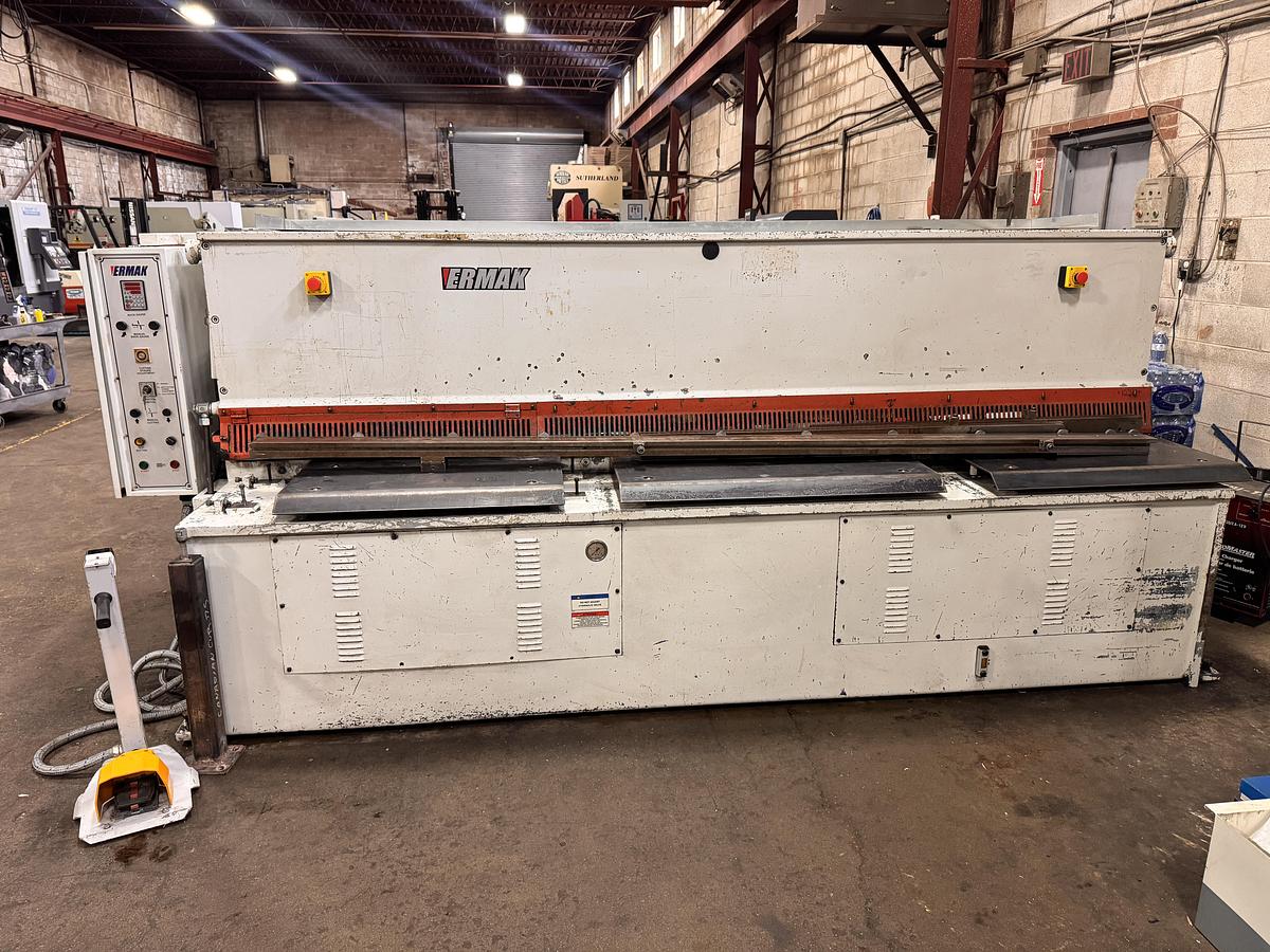 Used 1/4" X 10', ERMAK, HYDRAULIC SHEAR